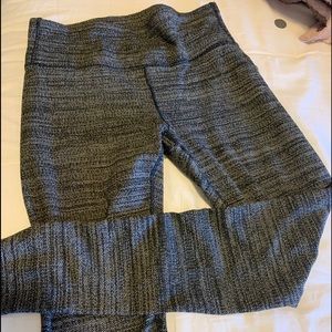 Gray leggings